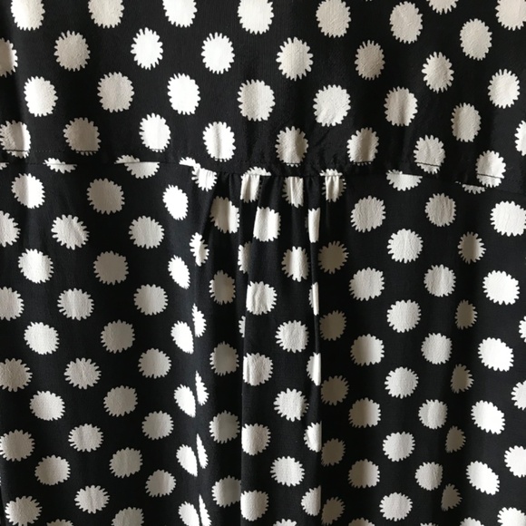 NWT Gap Polka Dot Bow Front Top Blouse - Picture 6 of 7